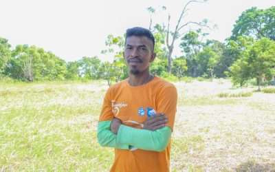 Pak Tono, Sang Local Hero Penjaga Habitat Satwa Laut di Pulau Cempedak