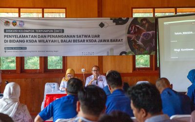 Satukan Persepsi Mengenai Proses Pelaporan, Penyelamatan dan Penanganan Satwa Liar di Jawa Barat Lewat Diskusi Kelompok Terpumpun